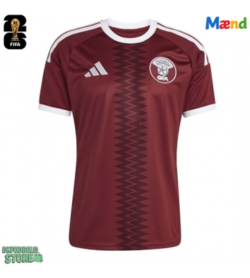 Qatar Replika Hjemmebanetrøje VM 2026 Kortærmet